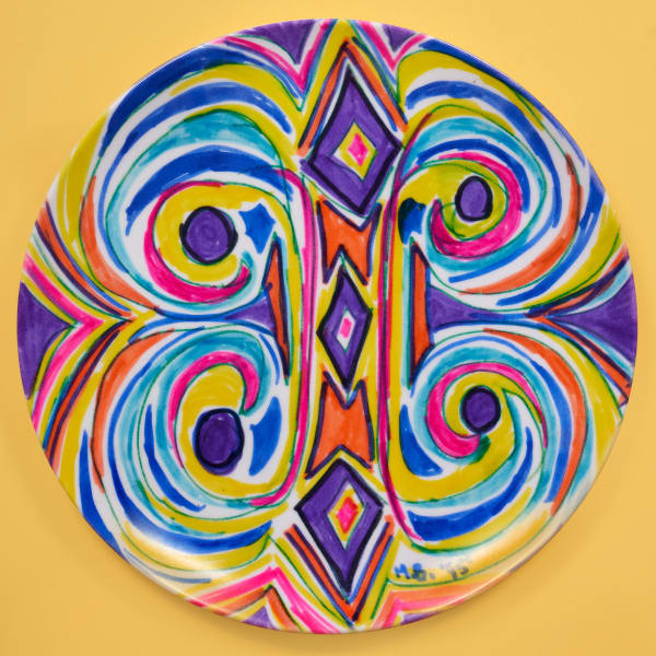 Margaret Burroughs, Untitled (Abstract), 1995