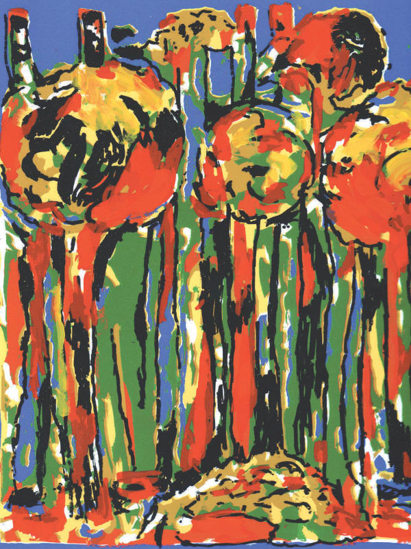 David Driskell, Round Trees, 2008
