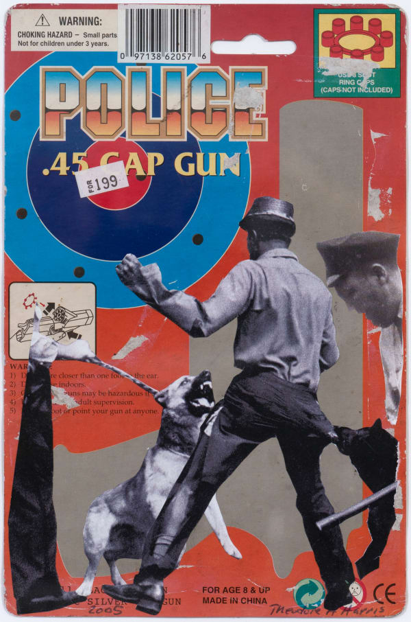 Theodore Harris, Police 45.666 Shooter (After Amiri Baraka), 2005