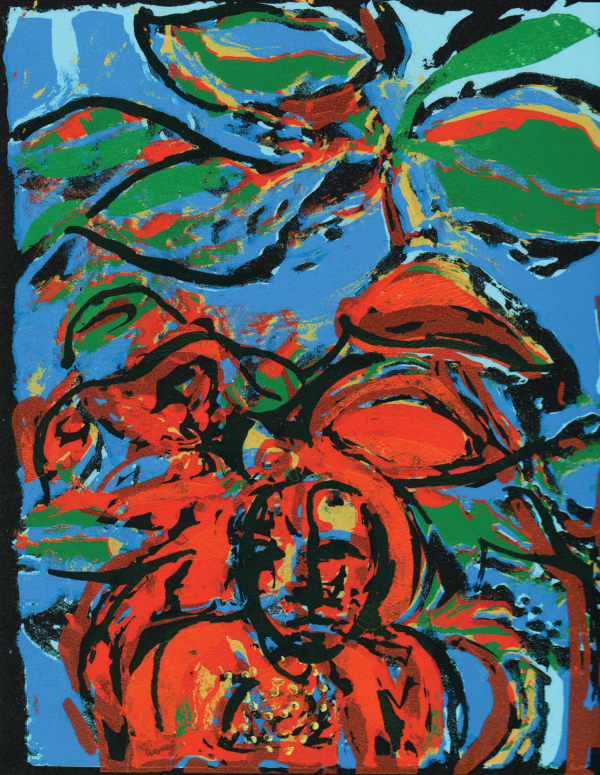 David Driskell, Forest Girl, 2008