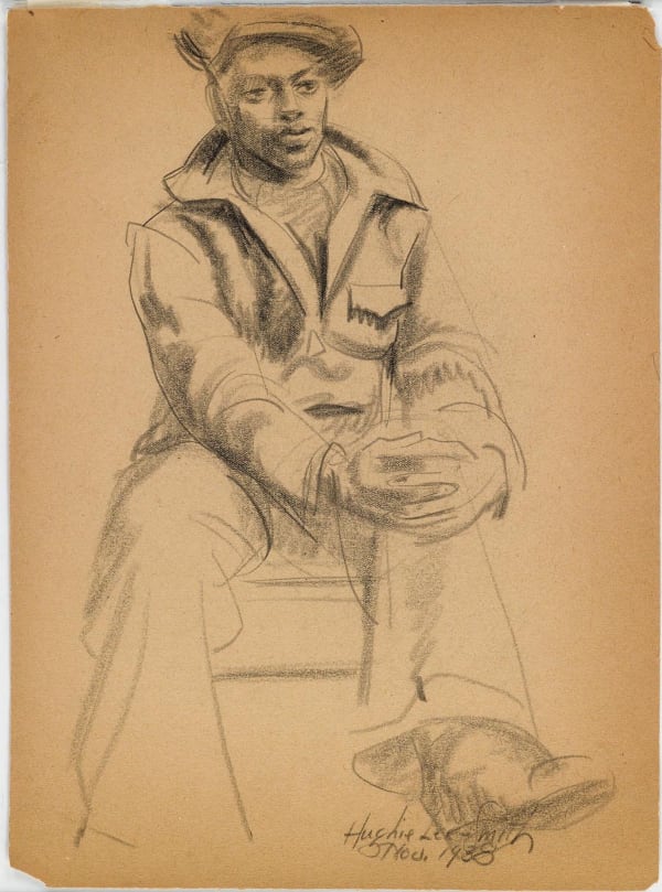 Hughie Lee-Smith, Untitled (Seated Figure) (Seated Figure), 1938