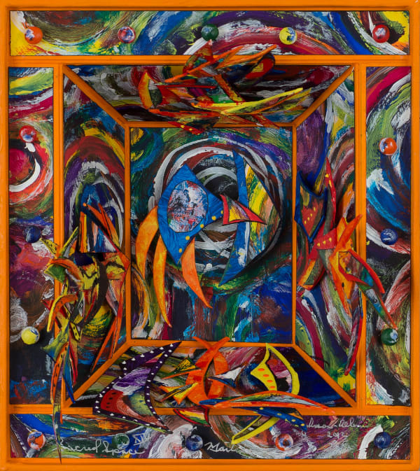 Martina Johnson-Allen Sacred Space XIV, 2012 Mixed media and construction 9 x 8 x 2 3/4 in. 22.9 x 20.3 x 7 cm