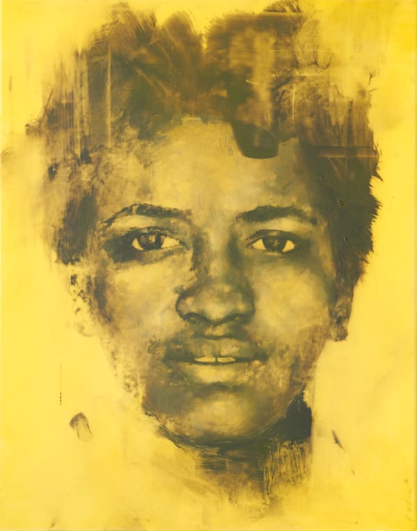 Charles E. Williams Freedom Rider (Mary Smith) #2, 2018 Oil on mylar 9 x 11 in. 22.9 x 27.9 cm