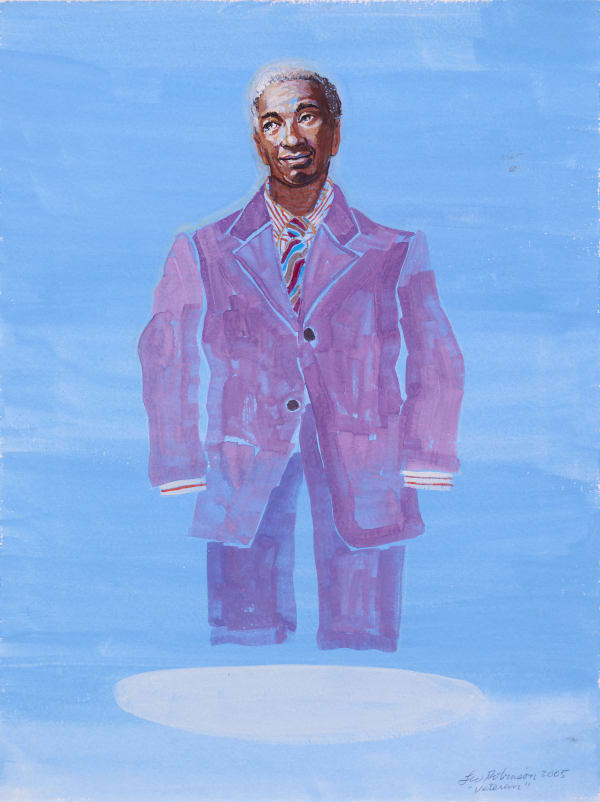 Leo Robinson Veteran, 2005 Gouache on rag board 12 x 9 in. 30.5 x 22.9 cm