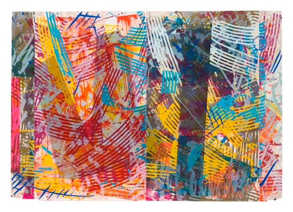 Sam Gilliam Pretty Boxes, 1993 Lithograph on paper 30 x 37 1/2 in. 76.2 x 95.3 cm 40 of 43