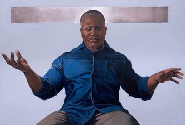 Steven Cozart Judgement 1, 2015 Acrylic on panel 24 x 36 in. 61 x 91.4 cm
