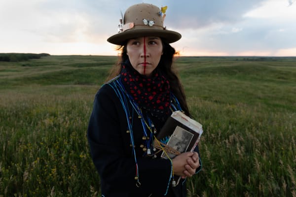 Meryl McMaster, The Grass Grows Deep, 2022