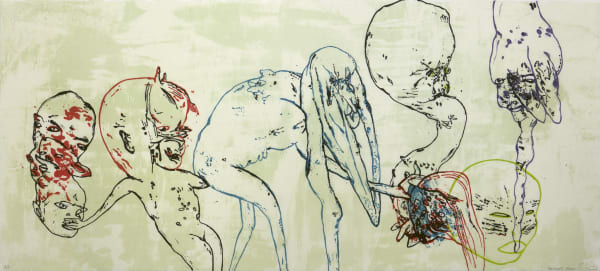 Ed Pien, The Puppet Player, 2004