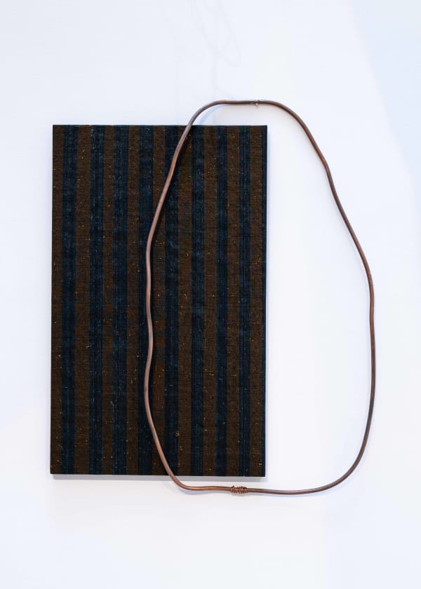 Ari Bayuaji, The light between the trees by the cliff, 2023