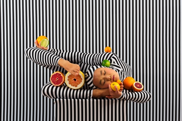 Adad Hannah, An Arrangement (Stripes Case Study 3), 2018