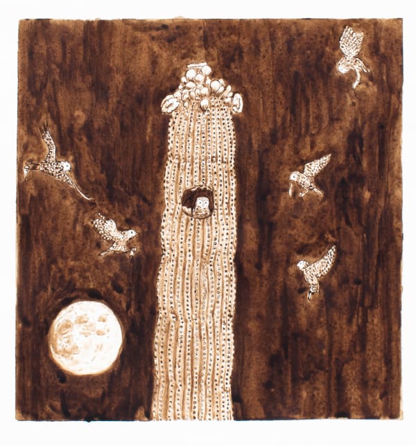 Ripley Whiteside, Owl and mice, 2012