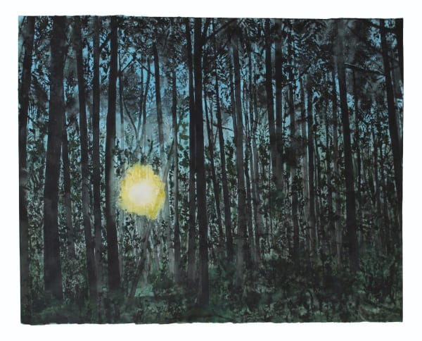 Ripley Whiteside, Swamp Gas / Golden Ball, 2022