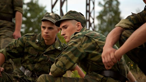 Adad Hannah, Soldiers Resting, 2011