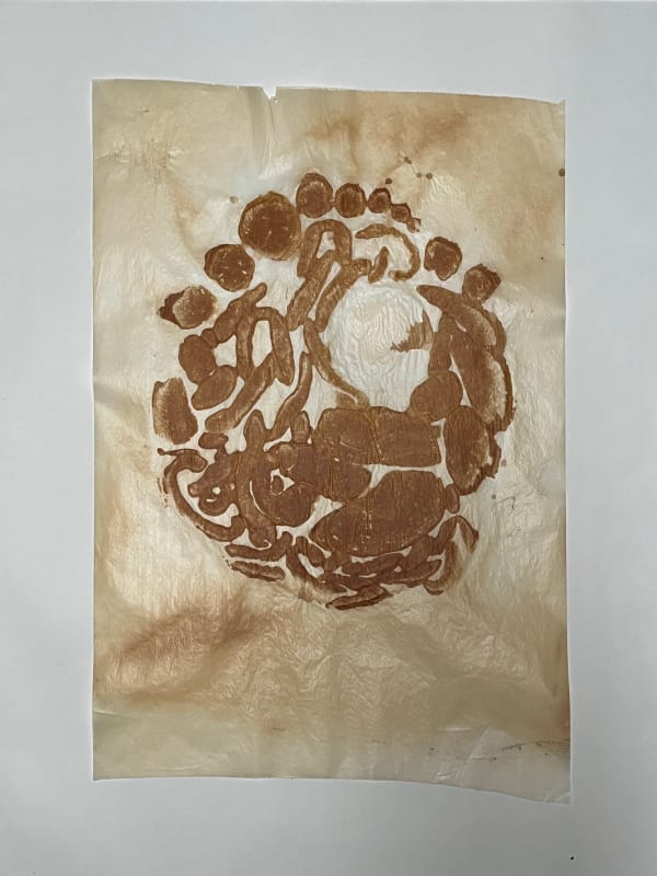 Madison Strizic, Baker's Monotype no. 8 [parchment], 2025