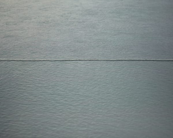 Chih-Chien Wang, Horizontal #1 – Water with a Rope, 2015