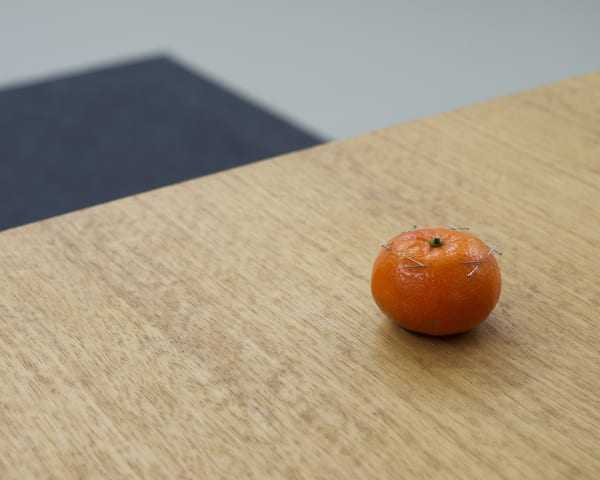 Chih-Chien Wang, Needle Orange, 2017