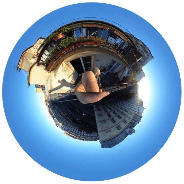 Luc Courchesne, 2016/10/03, Paris, Porte St-Denis, 2016