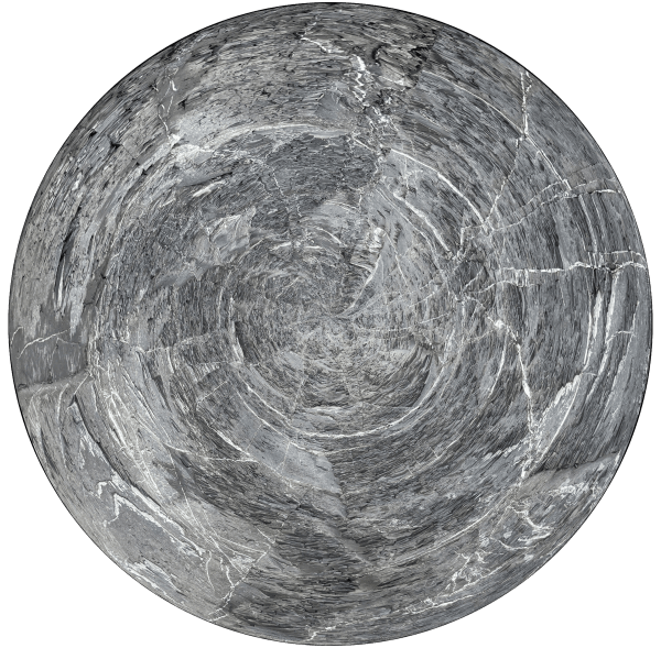 2021/08/11, Ile aux Grues, 2021 Photographie sphérique. Impression au jet d’encre pigmentées, sur papier galçé Ilford, monté face arrière d’un acrylique clair sans reflet / Spherical photograph. Pigmented inkjet print, on Ilford gallery paper, mounted on clear acrylic without reflection Luc Courchesne 16 x 16 " 40.6 x 40.6 cm