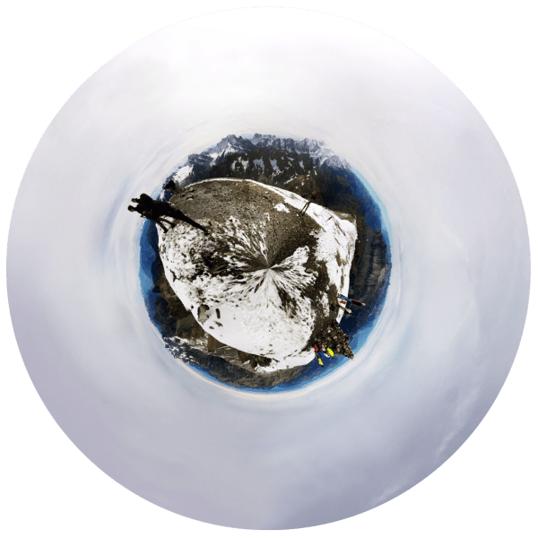 Luc Courchesne, 2013/09/14-3, Sommet du Buet (ciel gris), 2013