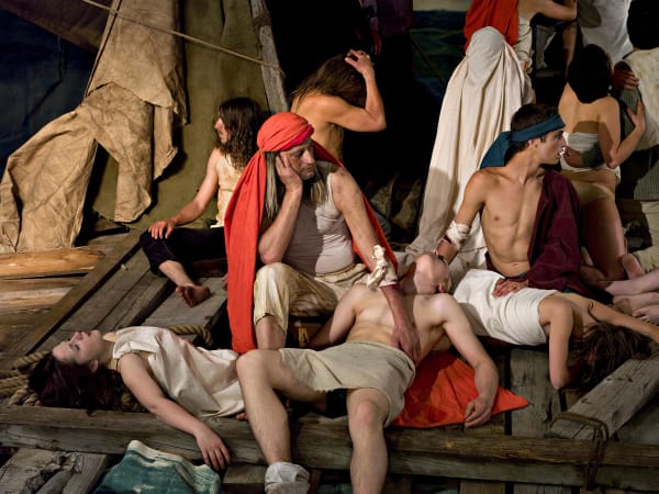 The Raft of the Medusa (100 Mile House) 4 / Le Radeau de la Méduse (100 Mile House) 4, 2009 Impression à pigments de qualité archive / Archival pigment print Adad Hannah 27 x 20 " 68.6 x 50.8 cm Ed. 5 + 2 AP