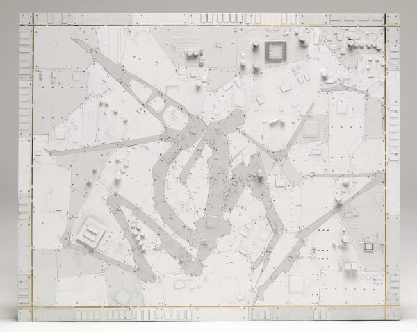 Ghost Dancer, 2010 Médium mixte / Mixed media Wally Dion 25 3/4 x 34 " 65.4 x 86.4 cm