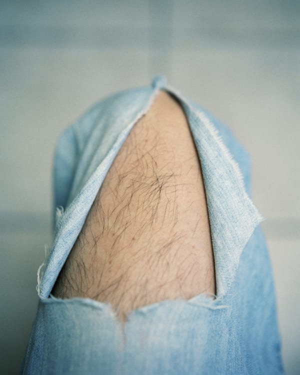 Chih-Chien Wang, Jean with a Hole, 2005