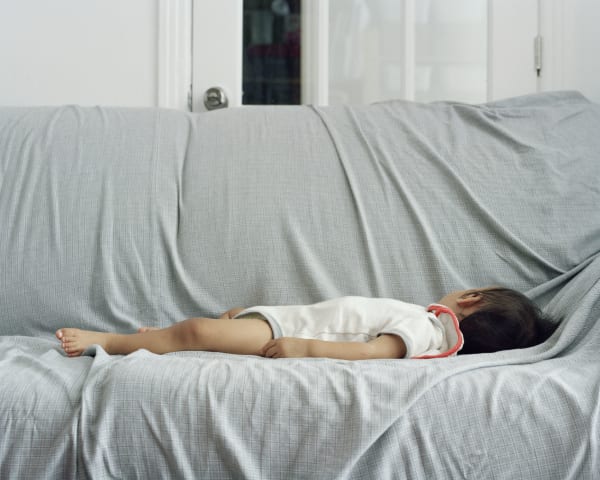 Chih-Chien Wang, Shaore Lies on Futon, 2011
