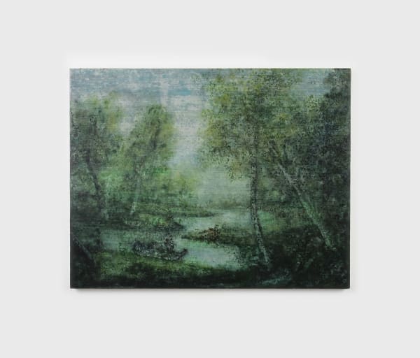 Ripley Whiteside, After Thomas Gainsborough's River Landscape, 2025