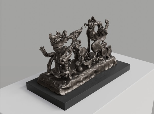 Guernica Redux (bronze sculptures)