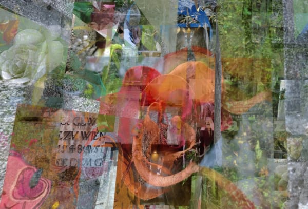 Luc Courchesne, Wien Chiaroscuro – Extrait Niveau 2, Cimetières (version 16.5 x 24), 2025