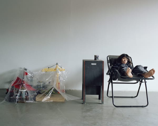 Chih-Chien Wang, Yushan At Studio With Toys , 2012