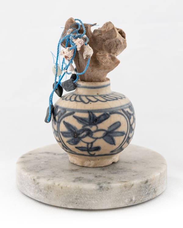 Ari Bayuaji, In the Blue and White Waves, 2022