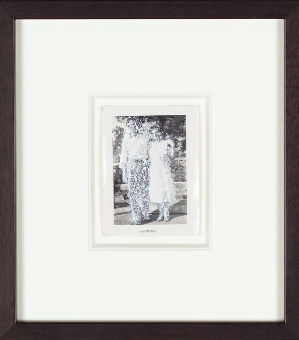 John Latour, Man arm in arm with his mother "Avril 1951 April", 2008