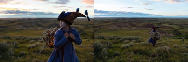 Meryl McMaster, Lead Me to Places I Could Never Find on My Own I + II (diptych), 2019