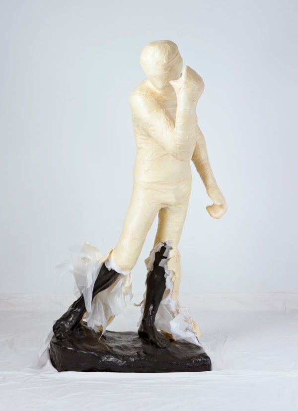 Adad Hannah, Unwrapping Rodin White 3, 2010