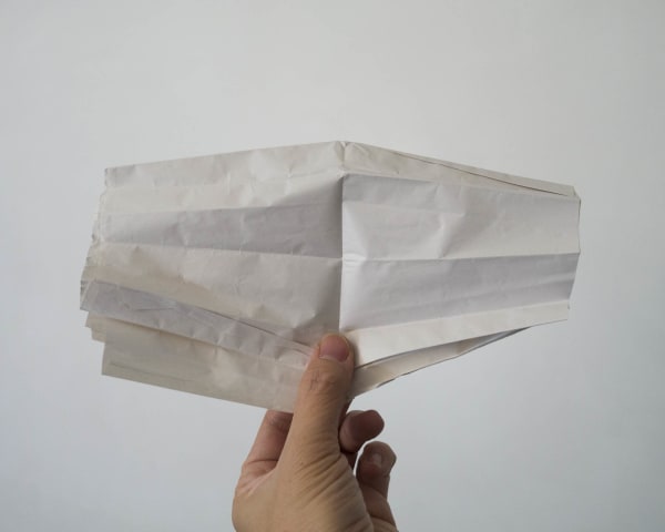 Chih-Chien Wang, Paper Fold, 2017