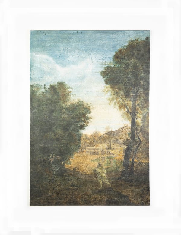 Ripley Whiteside, After Johannes Glauber's Arcadian Landscape with Jupiter and Io, 2025