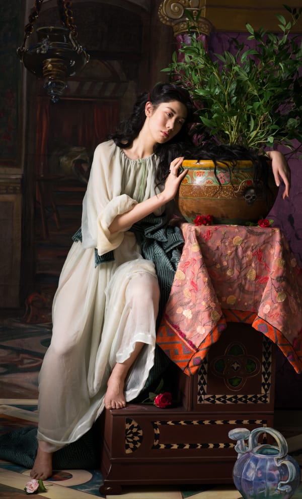 Adad Hannah, The Decameron Retold (after Isabella and the Pot of Basil, William Holman Hunt), 2019