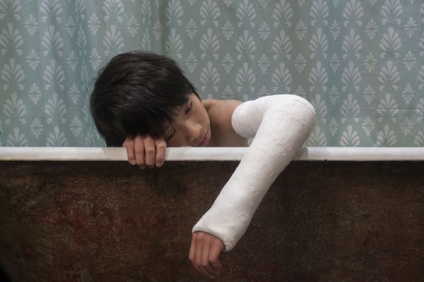 Chih-Chien Wang, Shaore with Plaster, 2020