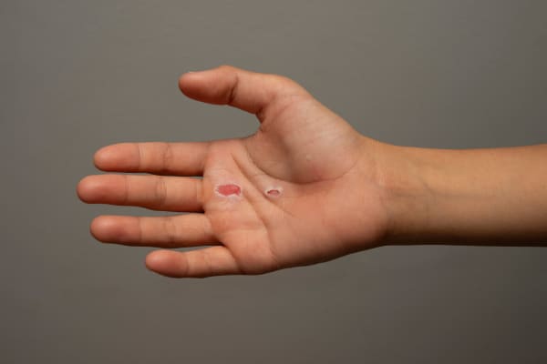 Chih-Chien Wang, Hand with Wound, 2023