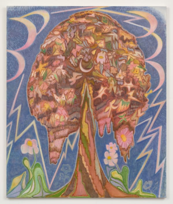 Laurie Nye, Dream Tree with Many Moons, 2025