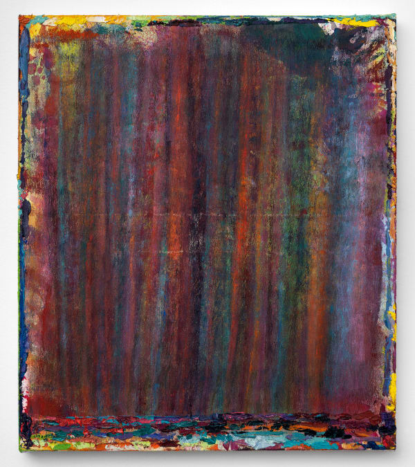 Rema Ghuloum, Facade (Red), 2024