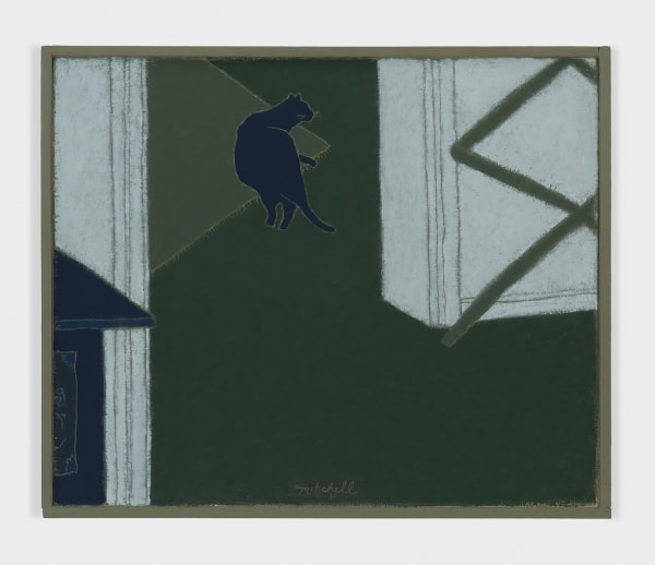 John Joseph Mitchell, A Cat in the Other Room, 2023