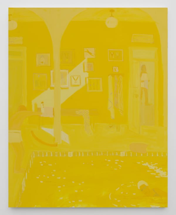 Sophie Treppendahl, Yellow Pool, 2025