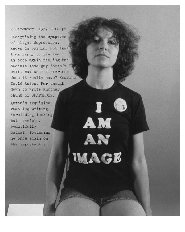 Donna-Lee Phillips, Fragments from a Visual Journal (2 December 1977-12:00pm), 1977, printed 2018