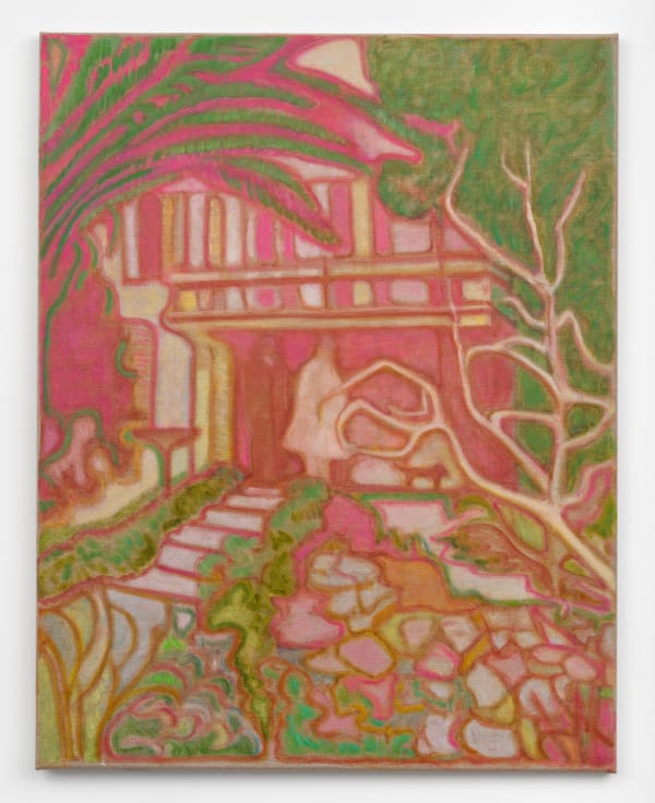 Laurie Nye, Le Bosquet in Pink and Emerald, 2024