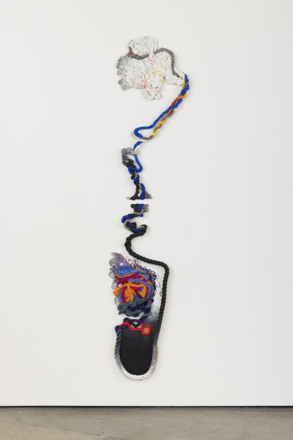 Katy Cowan, (this material to itself; sweeping) Position, 2020