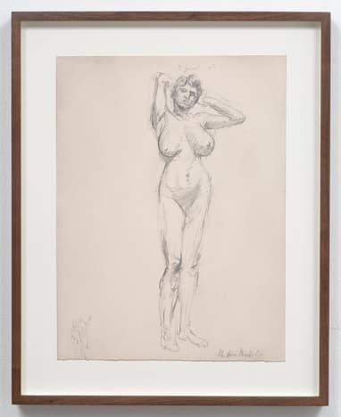 Nathan Mabry, Study of a Study of a Standing Nude #3, 2008