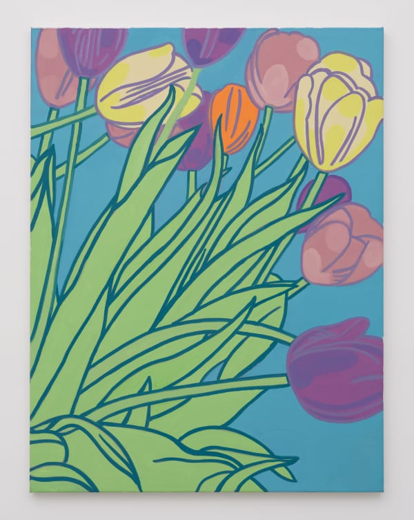 Hubert Schmalix, Tulips, 2023