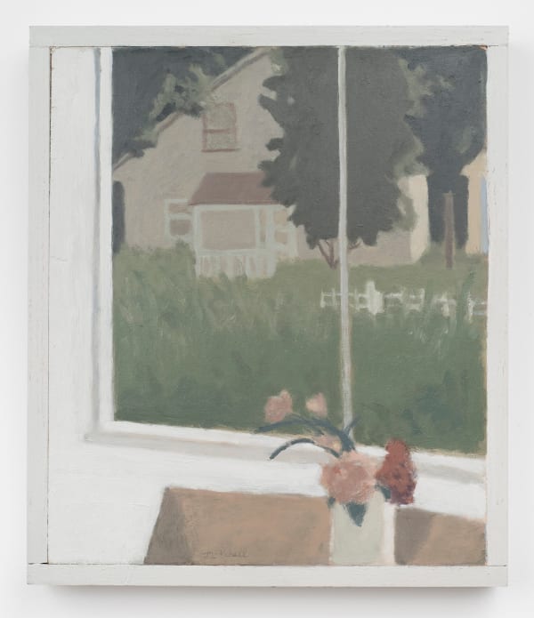 John Joseph Mitchell, Flowers at the Front Window, 2021